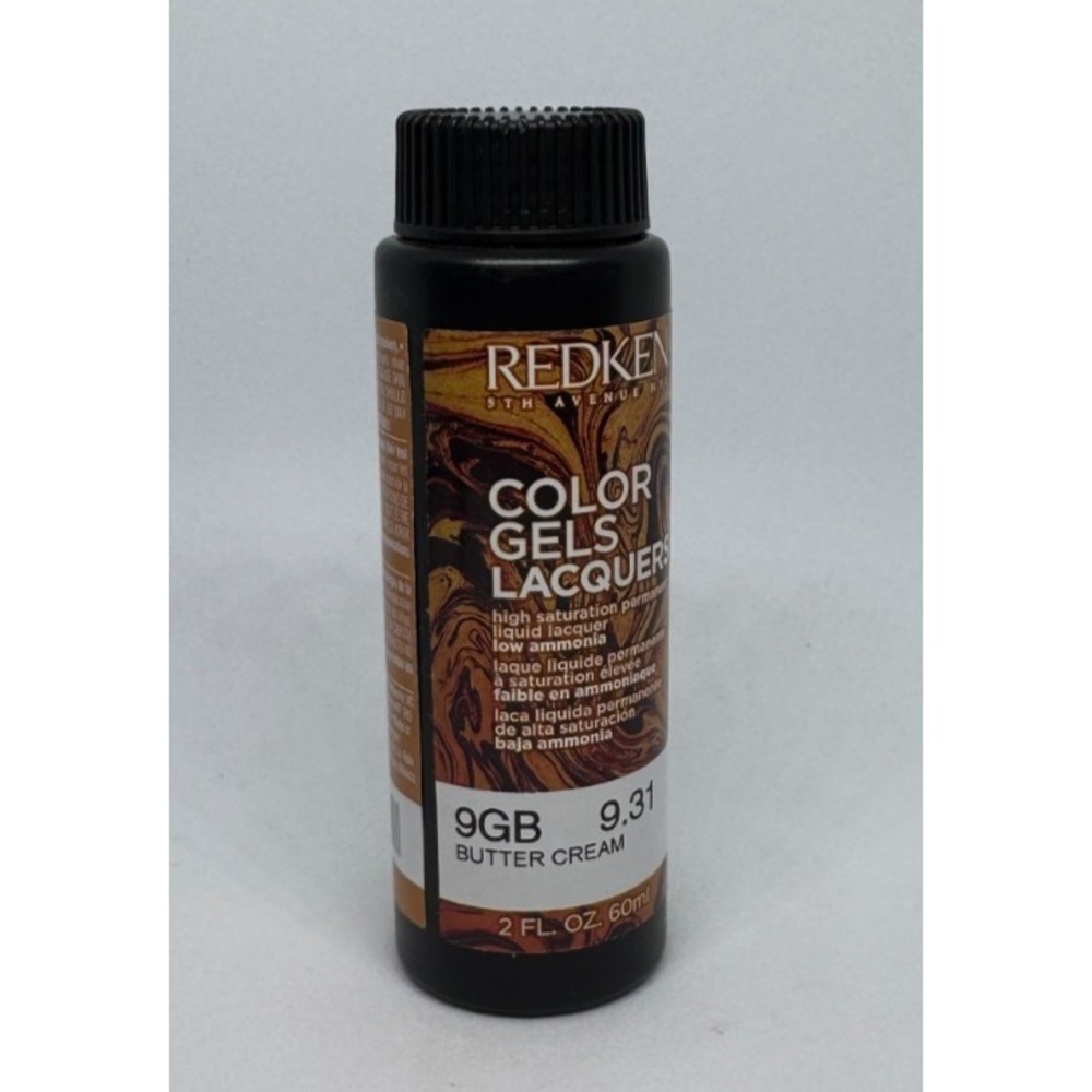 REDKEN 5th Avenue NYC Color Gels Lacquers- Butter Cream 9GB /9.31 - 2 FL OZ NEW!